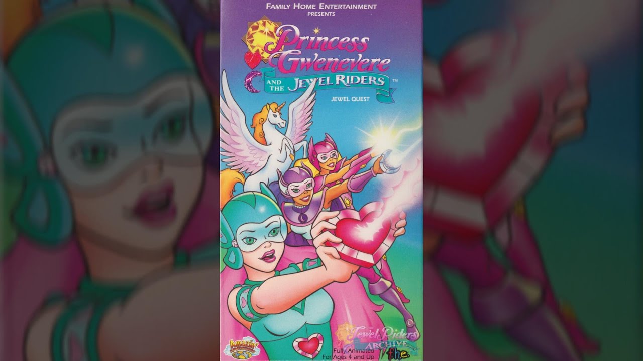 Jewel Quest Vhs Princess Gwenevere Starla And The Jewel Riders Episode 1 2 25th Anniversary Youtube