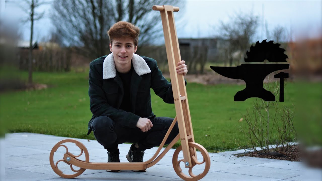 FABRIQUER UNE TROTINETTE EN BOIS! (Partie 3/3)