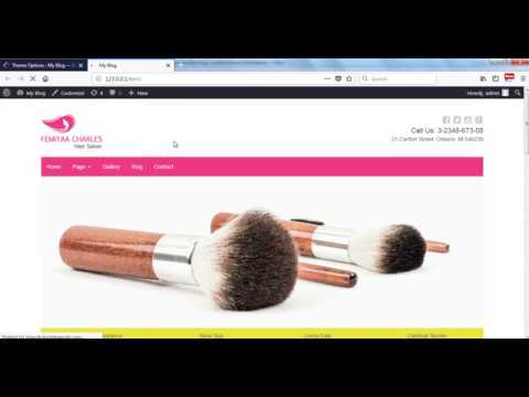 Html to WordPress  - part 15  - Option Tree  - Logo Option