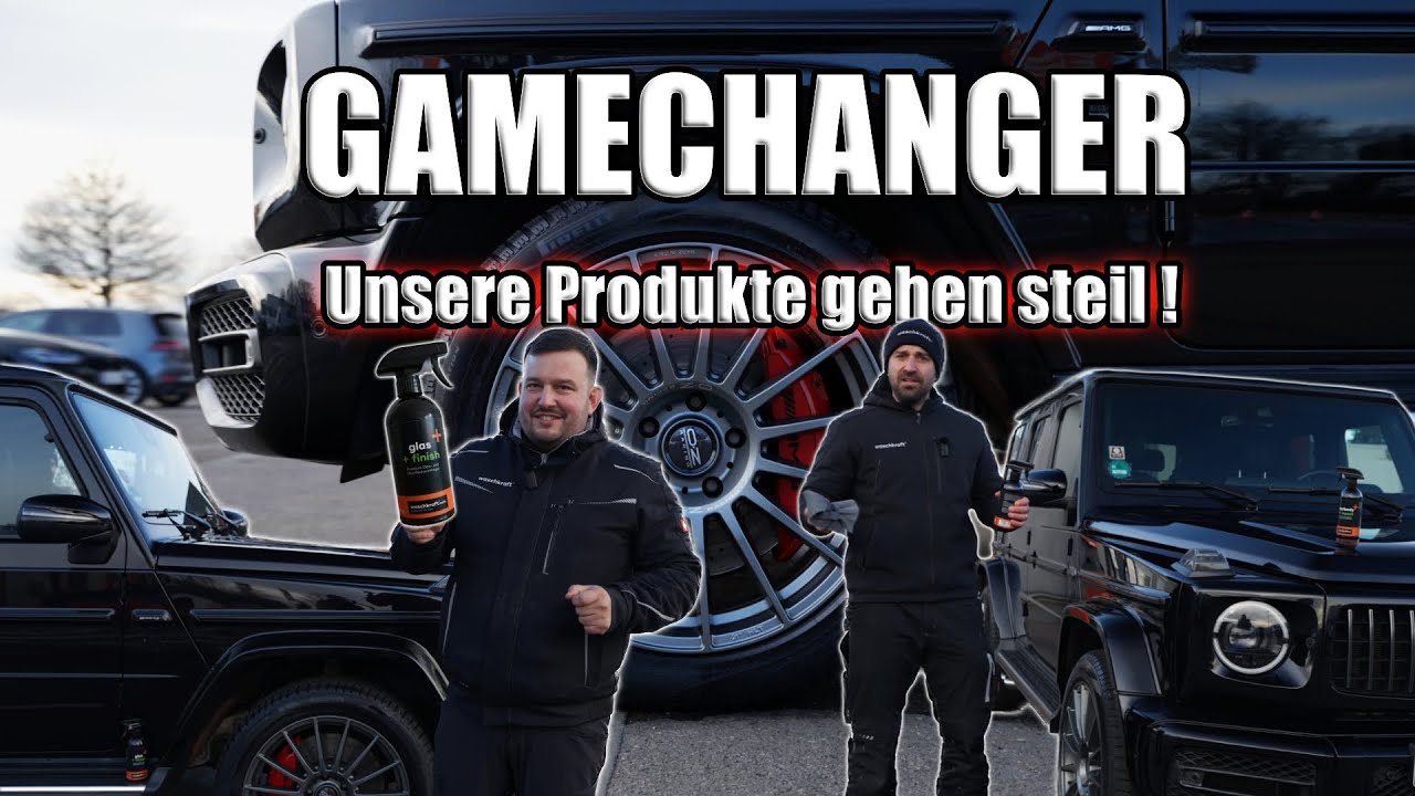 Welche Produkte brauch ich fürs Autowaschen? Produktvorführung am Mercedes G63 AMG