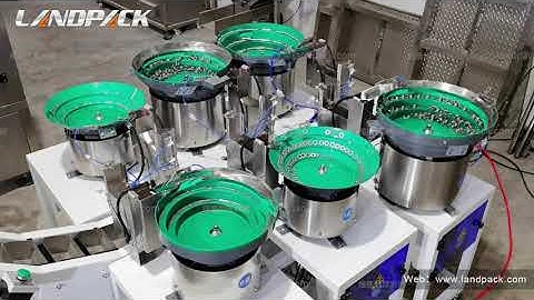 Automatic Screw Nut And Bolt Counting Packing Machine