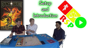DungeonQuest (1987) Setup & Introduction - Ready, Steady, Play