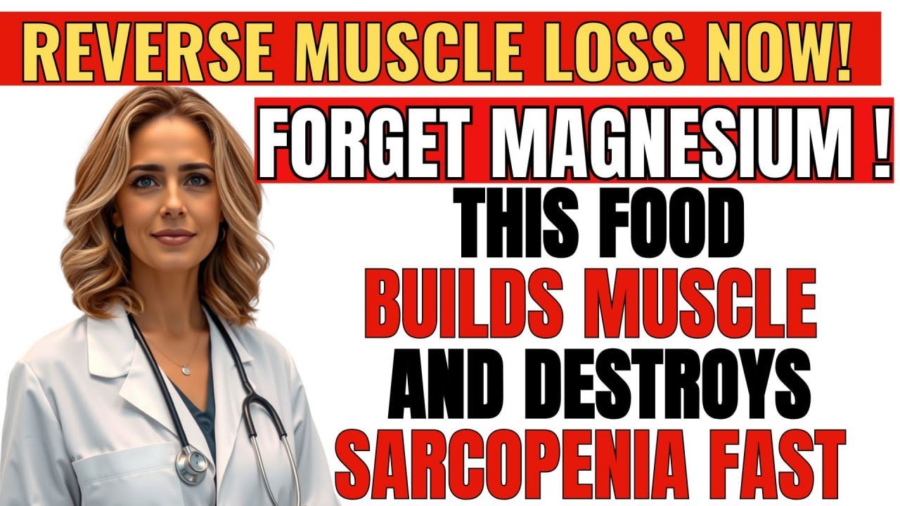 Doctor reacts| Forget Magnesium Supplements! This Food Builds Muscle and Destroys Sarcopenia