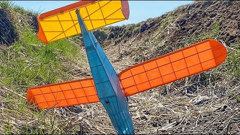 1939 Monoped Model Airplane -  First Flights & R.O.G.