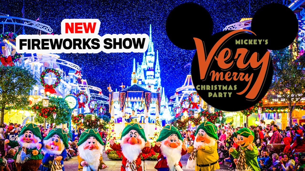 Mickey's Very Merry Christmas Party 2019 at Disney's Magic Kingdom 4K