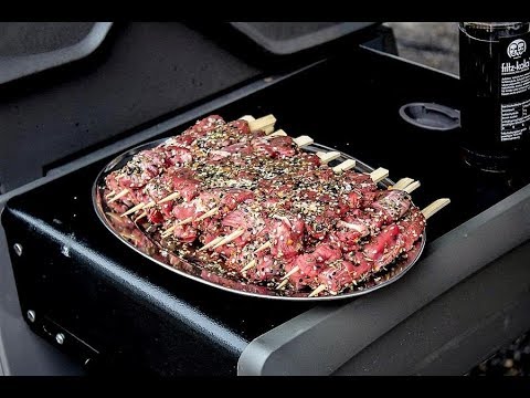 bbq significado Der Grilljunky 291 Filetspieße - Lamm und Iberico (Treffen bei Der Grillshow)