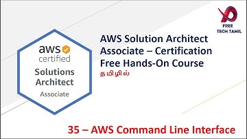 35 - AWS Command Line Interface  windows | AWS Command Line Interface V2 | AWS Tamil | AWS in Tamil