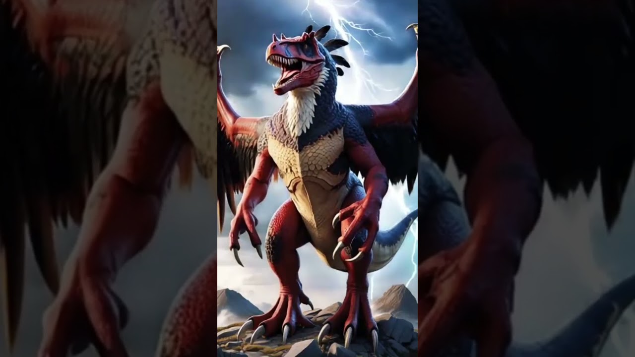 Dinosaur Hybrid Fusion #chatgpt #ai #imagegeneration