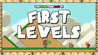 First Levels in Video Games