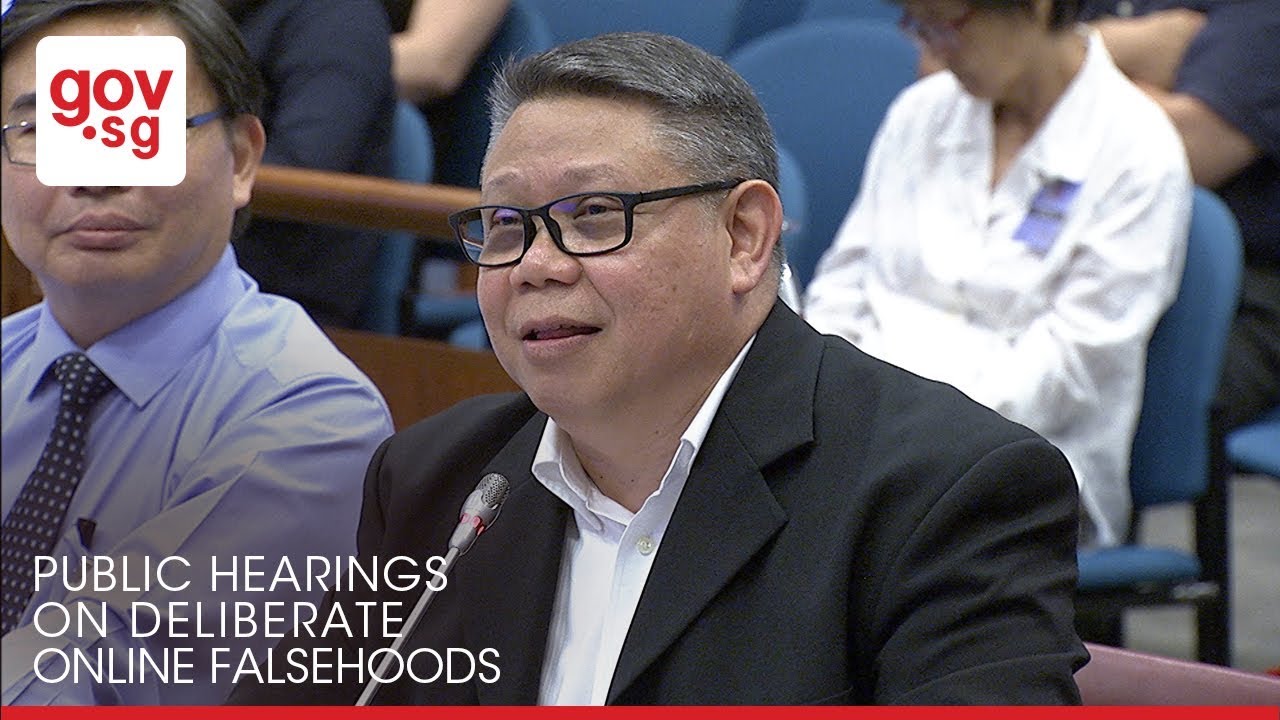 Deliberate Online Falsehoods should be corrected quickly and carefully singapore government hospital