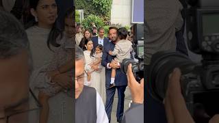 Isha Ambani &amp; Family ✨👨‍👩‍👧 | Graceful Presence at the NSE Ceremony | Elegance, Love &amp; Tradition