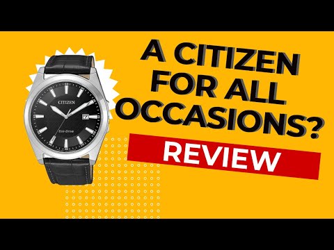 Citizen BM7108 14E Eco Drive Review. Your every occasion watch? - YouTube