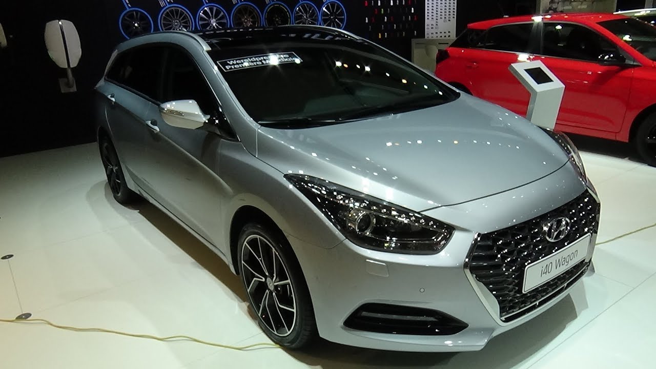 2019 Hyundai I40 Wagon Shine 1 6 Crdi 136 Exterior And Interior Auto Show Brussels 2019