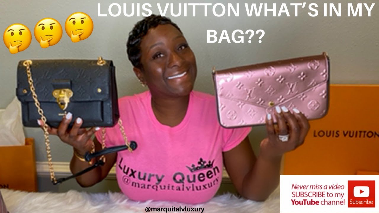 What's In My Bag  Louis Vuitton Vavin Chain Wallet 