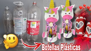 Haz esto con tus BOTELLAS PLÁSTICAS y SORPRENDE a Todos! 😱2 Hermosos DULCEROS para REGALAR o VENDER by CreArtistas del Reciclaje 10,015 views 4 months ago 8 minutes