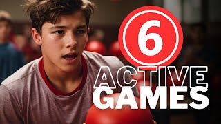 6 Active GAMES for Youth Group Games and Schools