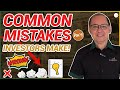 Common mistakes investors make