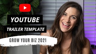 Make a YouTube Trailer: Simple Steps that Grow Your Following  | YouTube Trailer Template