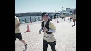 Fmヨコハママラソン2026 10Kmマラソンにあんにゅ出場