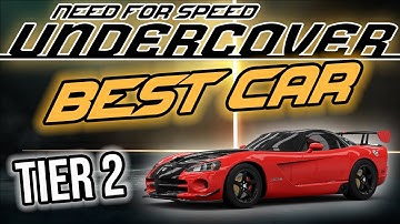 BEST TIER 2 CARS ★ Need For Speed: Undercover