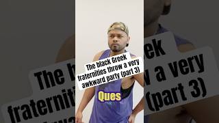 The Black Greek Fraternities Throw A Very Awkward Party