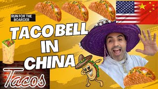 Tacobell in China!! So happy it's finally here!!