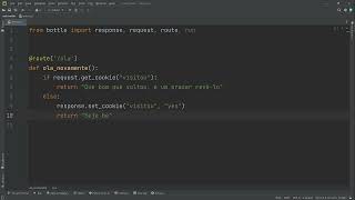 381 - Implementando um cookie no Bottle Python