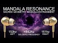 Mandala Resonance - +842 Hz - Sacred Geometry Mandala Entrainment