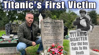 Samuel Joseph Scott's Grave - 15 Year old Boy. First death connected to the Titanic