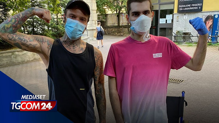 Fedez incontra il ragazzo sottoposto al trapianto di polmoni