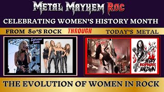 Vixen&#39;s Lorraine Lewis &amp; Mercyful Fate&#39;s  Becky Baldwin : The evolution of Women in Rock and Metal.