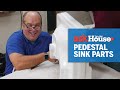 How to Replace Pedestal Sink Parts | Ask This Old House