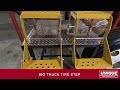 Big truck tire step  uniquetruckcom