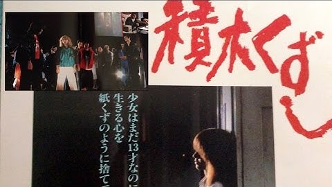 83年 渡辺典子 【積木くずし】映画パンフレット