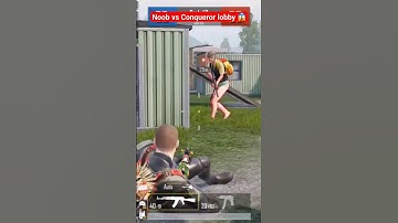 NOOB VS CONQUEROR LOBBY 😱💥 #noob #shortsfeed #terminatogaming