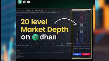 Introducing: 20 Level Market Depth for Equity & Options Trading | Dhan