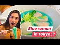 Tasting BLUE RAMEN and 3 Other Unusual Ramen Flavors in Tokyo
