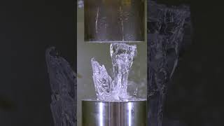 Crushing glass and steel with Hydraulic Press! ??  #hydraulicpress #crushing #satisfying #asmr