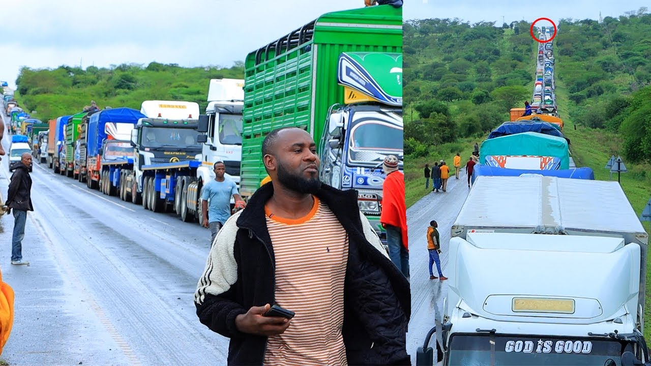 FOLENI KUBWA YA MAGARI ZAIDI YA 1000 ARUSHA YAKWAMA KUANZIA JANA HADI LEO, GARI LAZIBA BARABARA