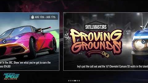 NFS No Limits: TEMPEST UPDATE, NEW CARS, NEW CUSTOMIZABLE CARS.