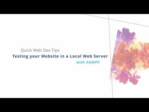 Testing your Website on a Local Test Server Stack (XAMPP)