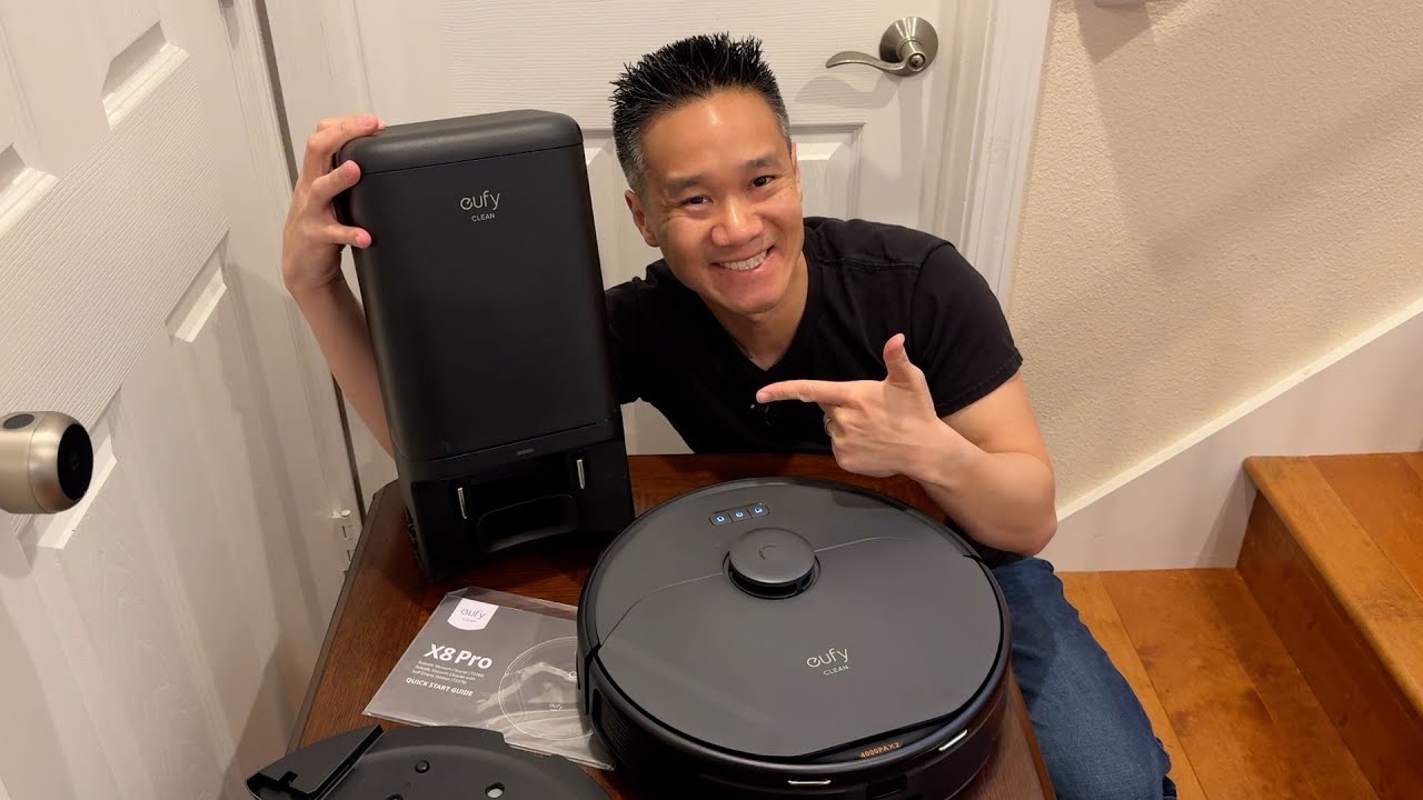 WORTH IT? eufy Clean X8 Pro Robot Vacuum Self-Empty Station! - YouTube