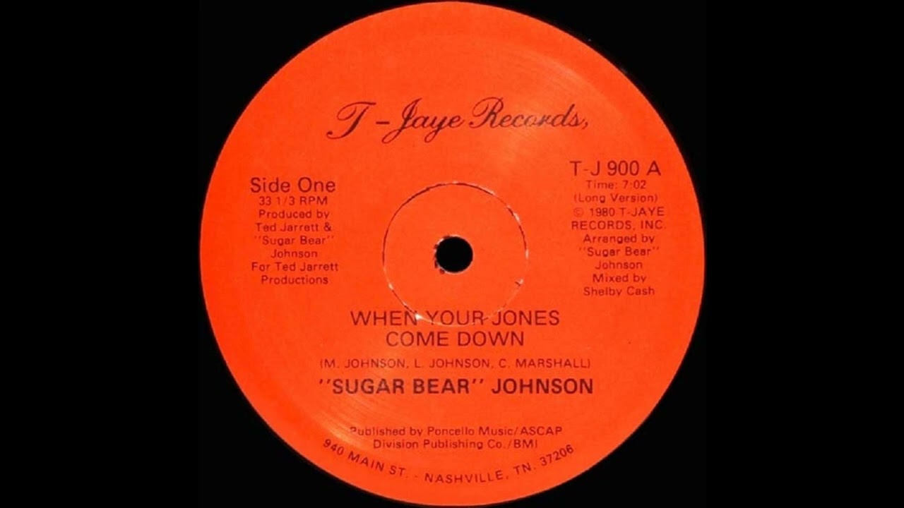 洋楽 SUGAR JOHNSON, WHEN YOUR JONES COME DOWN Sugar Bear Johnson - When Your Jones Come Down (1980) - YouTube