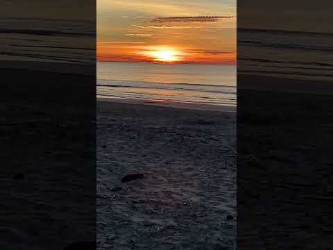 Lever de soleil sur la Méditerranée à Palavas les Flots #sunrise #sea #mediterranean #palavas