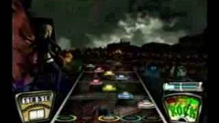 Video thumbnail of "Guitar Hero 2: Custom Song Through the Fire and the Flames"