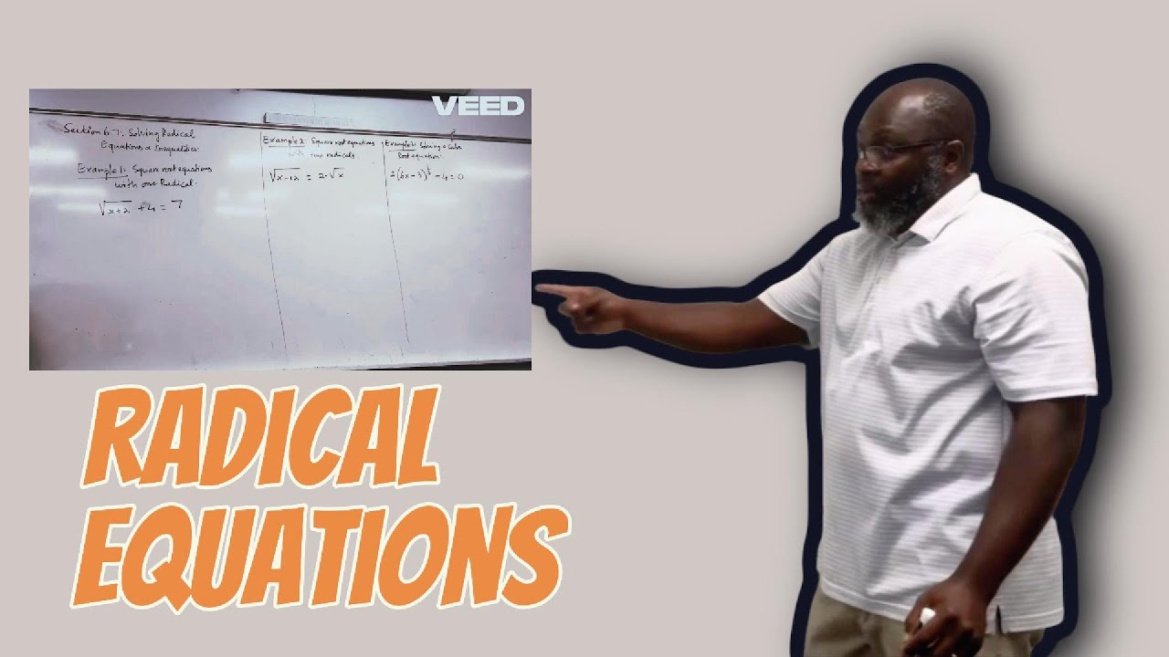 How to Quickly Solve Radical Equations - YouTube