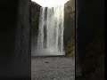 Iceland. SKOGAFOSS - Europe&#39;s the most beautiful waterfall