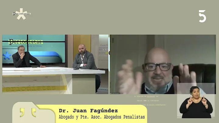 Abogado Juan Fagndez: antecedentes penales, en rel...