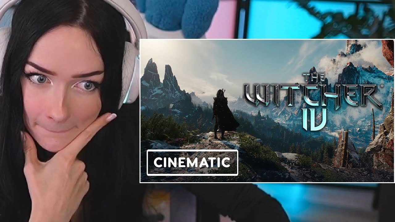 Булочка смотрит The Witcher 4 - Tech Demo Cinematic | State of Unreal 2025 | Реакция