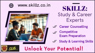 Introduction to the Services of SKILLZ - Career, Studies & Personality Support